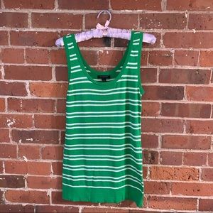 Banana Republic Kelly Green Knit Tank Top